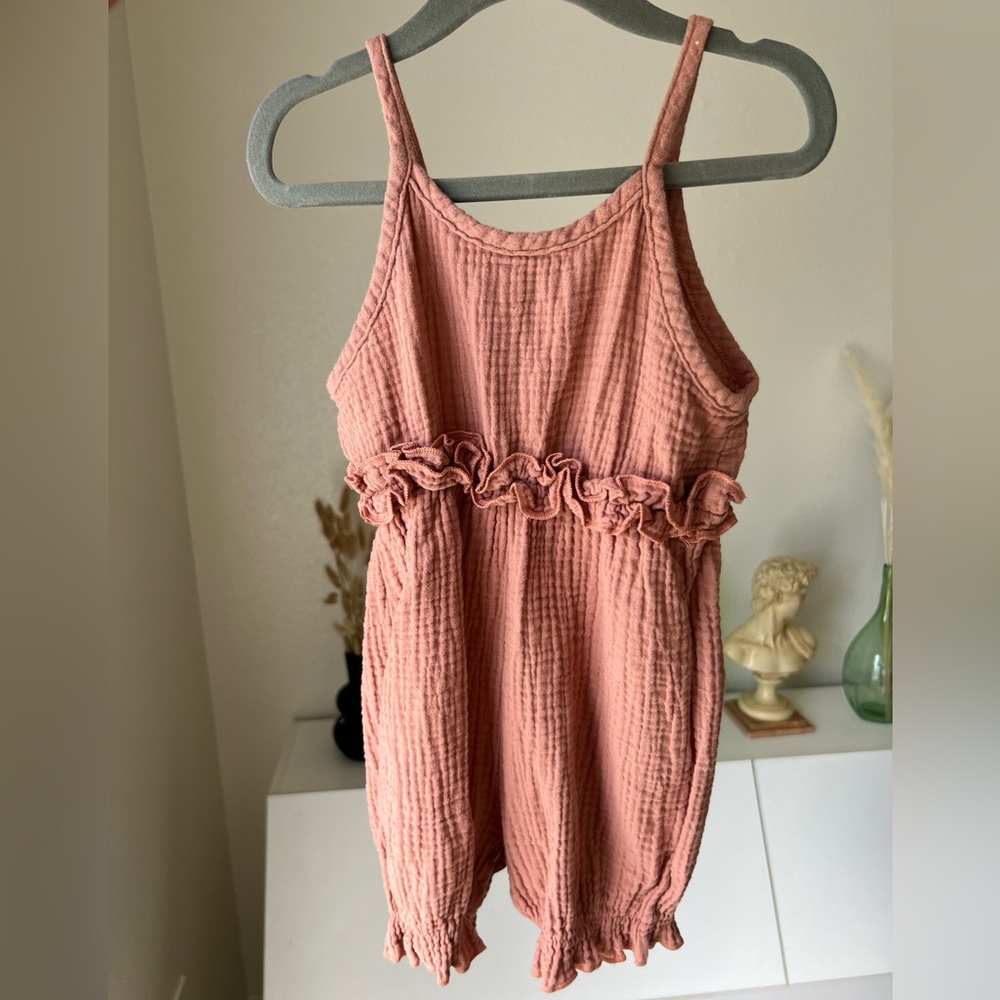 Linen overall